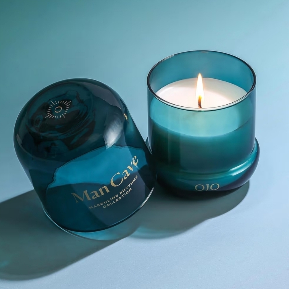 OJO Man Cave Scented Candle – 7.8 oz Jar Candle
